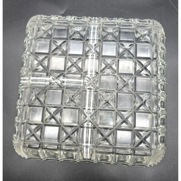 Vintage Indiana Glass 3-Part Relish Dish Divided Serving Tray JJ3970 - Picture 5 of 5